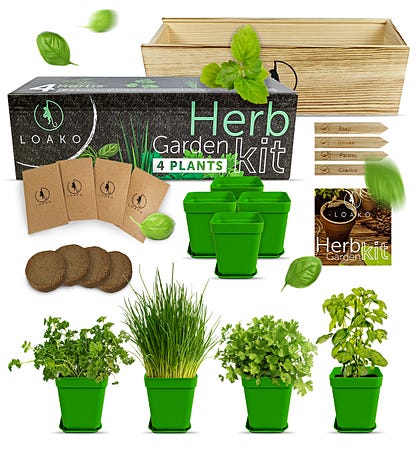 Premium Herb Garden Kit